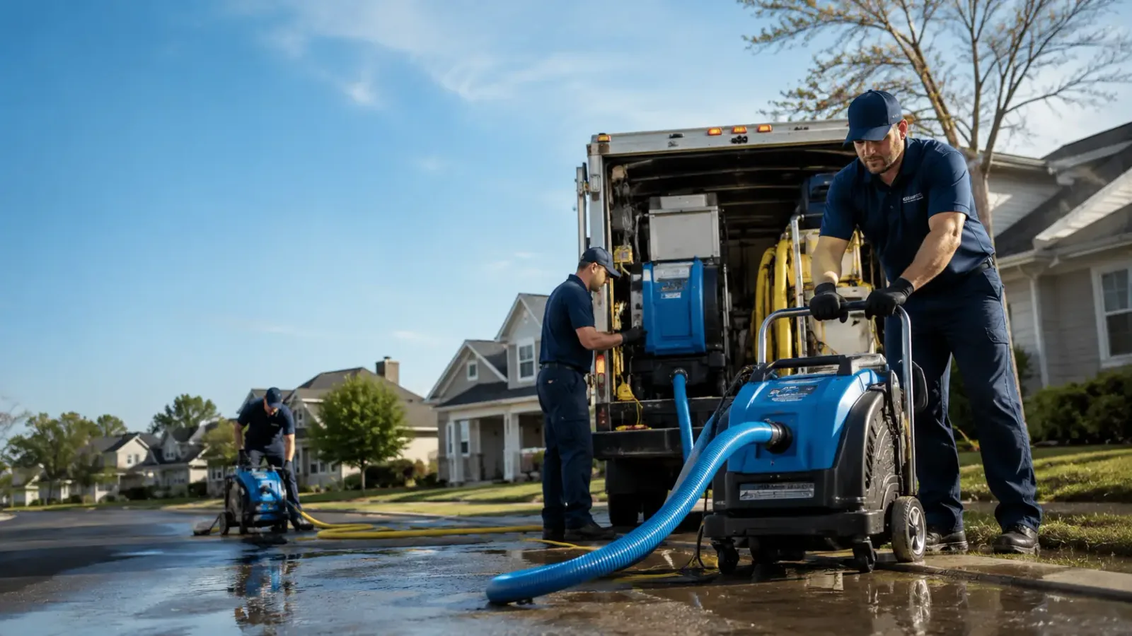 Flood Damage Cleanup in Lexington, OK